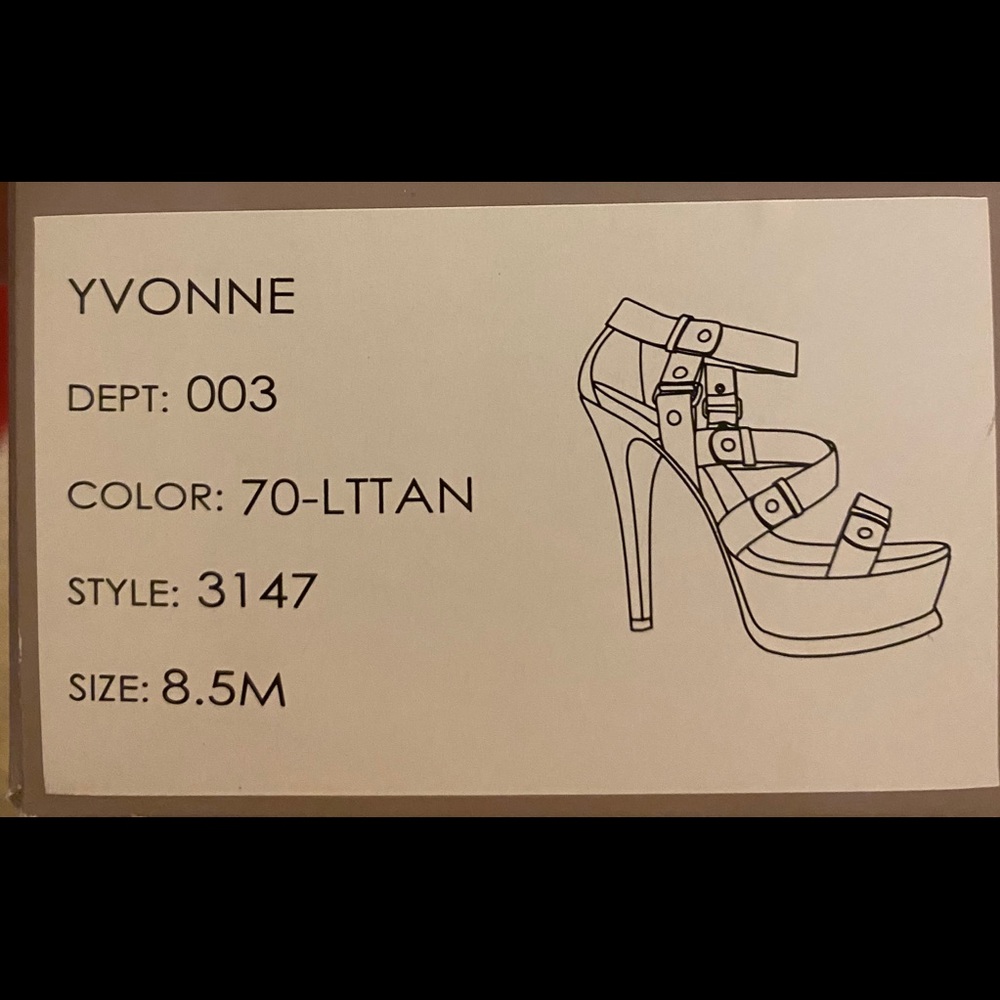 Multi Colored Heel - Picture 4 of 4